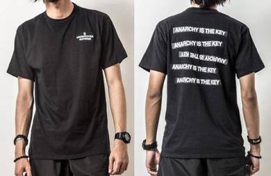 B15436 UNDERCOVER BLACK SHORT SLEEVE TEE T-SHiRT