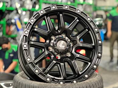 NEW 18 Lenso Marvel Rim Ranger Hilux Fortuner Dmax