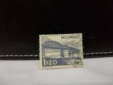 1948 Mozambique Stamp Bridge