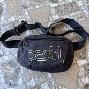 girl logo waist bag fanny pack