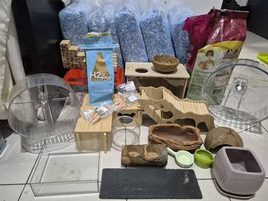Hamster cage 120cm with accessories