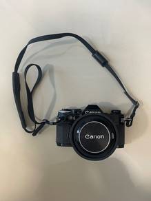 Canon AE-1 35mm SLR Film Camera Black
