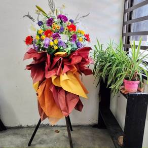 Grand Opening Artificial Flower Stand