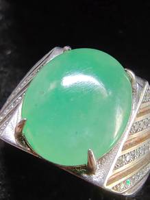 Ice Light Green Natural Burma Jadeite Jade Type A