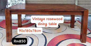 Vintage rosewood dining table