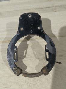 vintage lock with a key branded "DIAMOND"