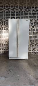 Samsung 2door fridge refrigerator side-side 496L