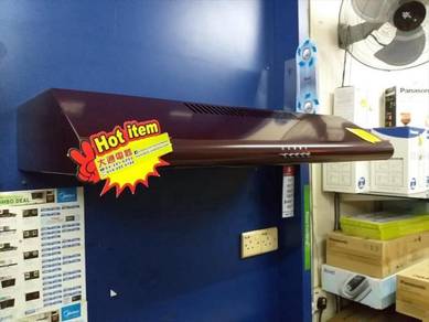 New Range Cooker Hood BCH755BR ( Brown Color )
