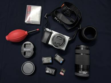 Sony A6400 with kit lens