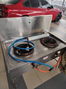 Double Stainless Steel Gas Stove TF821