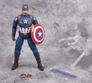 Endgame Thor Captain Marvel War Machine Figures