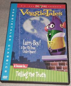 DVD VeggieTales-Larry-Boy! &The Fib fromOuterSpace