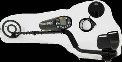 Titan 9000 pro metal detector/ Alat pengesan logam