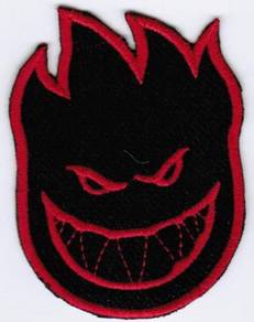 Spitfire Wheels Skateboard Badge Embroidered Patch