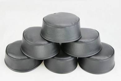 Faux PU Leather Songkok Kulit