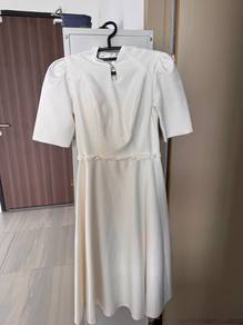 All 3 women's white dresses