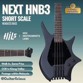 HILS NEXT HNB3 Headless Bass - Satin Black