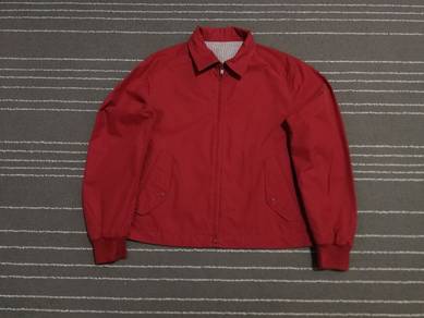 Vintage Uniqlo heringgton 2 way S meroon 1973