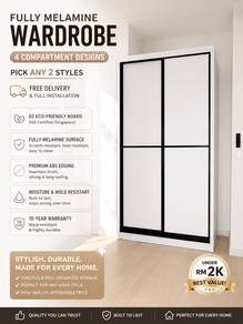Full Melamine Wardrobe 😍