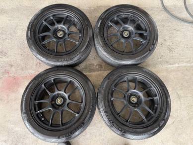 Rim enkei pf01 15 inch vios city flx myvi seg