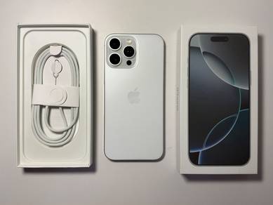 (40RX6) iPhone 16 Pro Max 256gb White | Spaylater