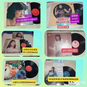 中文黑胶碟Vintage CD[邓丽君/许冠杰/陈淑桦/陈百强/徐小凤）
