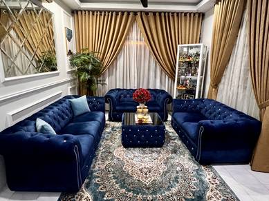 Sofa Chesterfield Mewah Untuk Dijual!!
