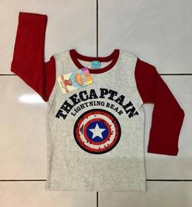 Baby Boy Long Sleeve Top (The Captain)
