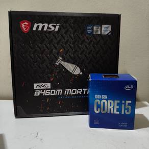 i5-10400f + MSI B460M Mortar + DeepCool GTEV2