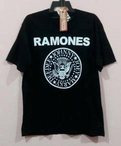 T-Shirt Band RAMONES AMERICAN PUNK MERDEKA SALE!!