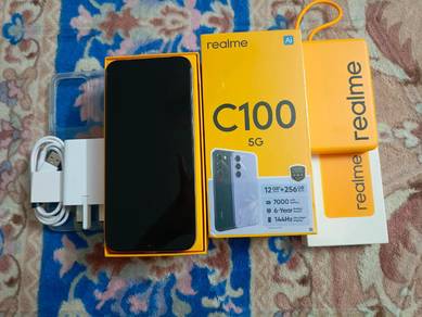 Realme C100 5g 12Gb*RAM + 256Gb ROM original 