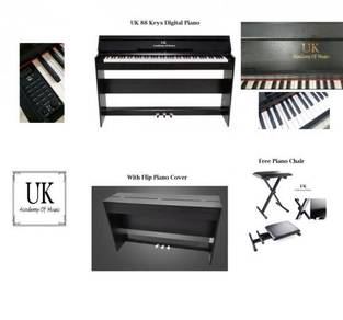 UK Digital Piano 88 Standard Keyboard Keys With Bl