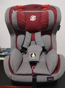 Sweet Cherry Car Seat Group 0+ 1 2 Grey Red