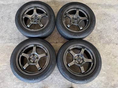 Rim advan gt 15 inch hyper black myvi vios city