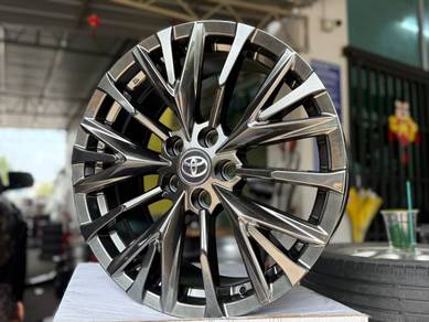 Sport Rim Baru 18 Toyota AGH40 Design Hyper Black