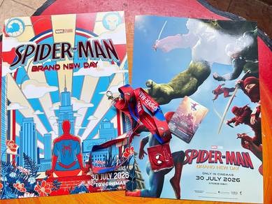 spiderman poster 1 set