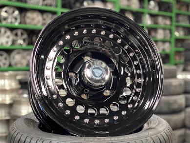 New 15 inch Daytona Rim Suzuki Jimny Feroza (5 pc)
