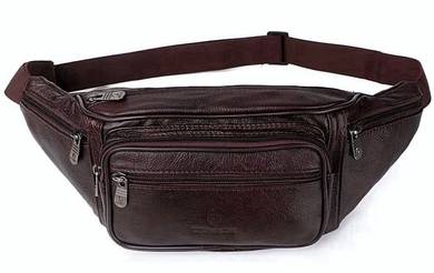 Genuine Cow Leather Z.Nick Men's Pouch Bag