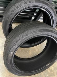 Tayar 2nd - Conti MC6 205/45/17 -2pcs