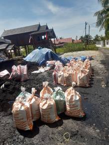 Sekam kuning dan bakar 35bag hantar terus 5855