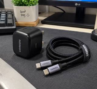 UGREEN 25W Adapter + 60W USB-C Cable