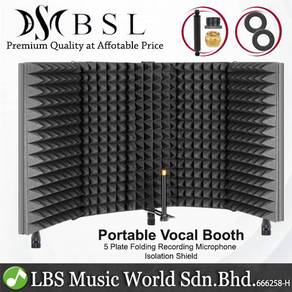 BSL 5 Door Portable Vocal Booth Folding Recording
