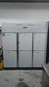 Commercial 6-door upright chiller/freezer (Sakato