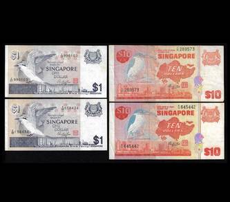 Singapore banknote (bird series)