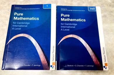 PURE MATHEMATICS CAMBRIDGE A LEVEL, Calculus Books