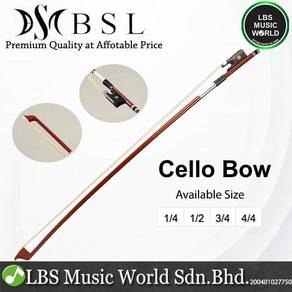 BSL Cello Bow Wooden Natural Horsehair for Student