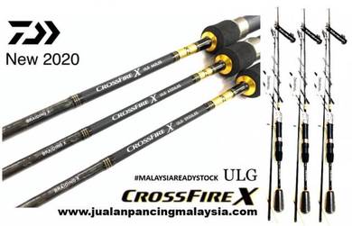 New 2020 Daiwa Crossfire X ULG Spinning Rod
