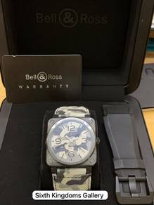 Bell & Ross White Camo Ceramic 42mm