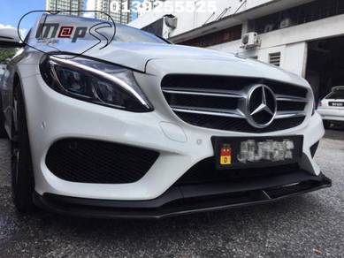 Mercedes W205 C250 C300 Carbon Front Lip bodykit