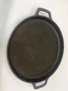 Cast Iron Griddle 35cm crepe pan #111